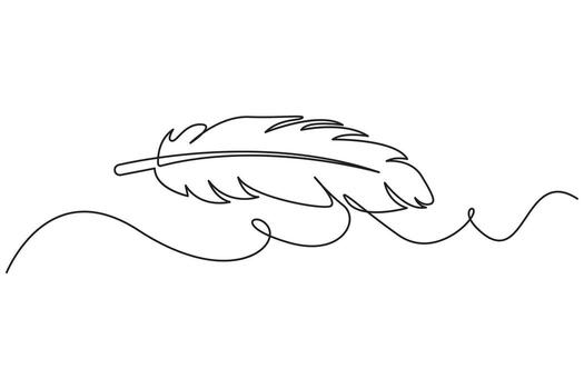 continuo línea Arte de un pluma sencillo elegante y Perfecto para moderno diseño y ilustración vector