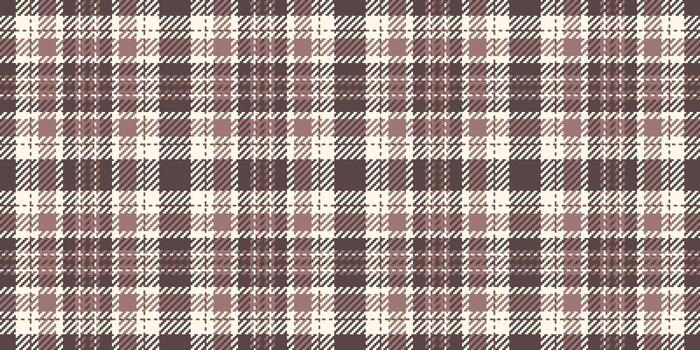 Trim texture pattern fabric, merry christmas background tartan. Linear seamless plaid check textile in pastel and sea shell colors. vector