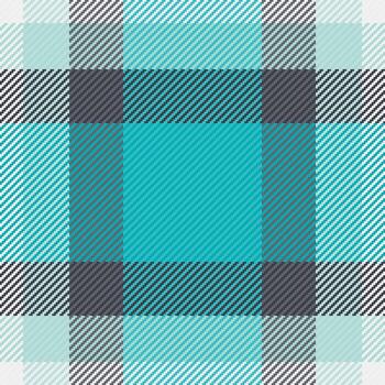 Navidad modelo tela tartán, elemental cheque antecedentes textil. estético textura sin costura tartán en cian y ligero colores. vector