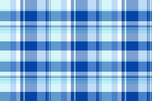 Scratched pattern background, continuity plaid seamless fabric. Chequered texture check textile tartan in blue and light colors. vector