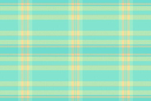 Deco plaid seamless, pop tartan fabric texture. Composition background textile pattern check in teal and mint colors. vector