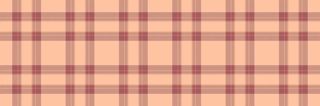 elegante tartán modelo en calentar melocotón y borgoña matices ideal para antecedentes, textil diseños, o agregando un toque de clásico estilo a ninguna proyecto. versátil. vector