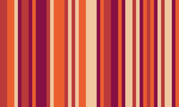 Vibrant vertical stripes in warm autumnal hues create a dynamic, modern pattern. Ideal for backgrounds, textiles, website design, or any project needing a bold, textured aesthetic. vector