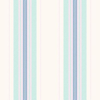 Free stripe texture pattern, fold fabric lines. Fit background seamless vertical textile in sea shell and light colors. vector