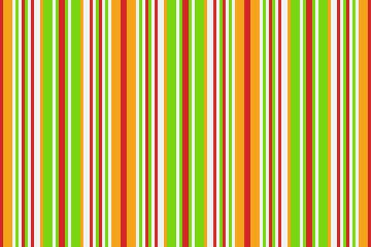 Stripe fabric seamless texture, horizontal pattern textile background. Fiber vertical stripe lines in white and green colors. vector
