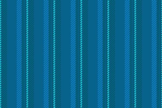 karmonía vertical raya textil, repetitivo sin costura líneas antecedentes. Gewing modelo tela textura en cian y brillante colores. vector
