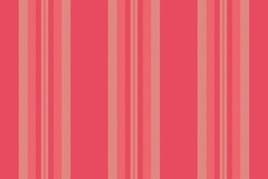 Pure background textile vertical, straight stripe texture. Gala lines pattern seamless fabric in red and orange colors. vector