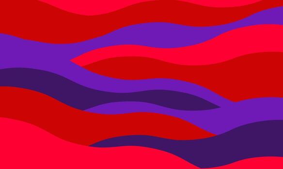 Abstract vibrant red and purple wave pattern. Dynamic, energetic design ideal for backgrounds, presentations, or website headers. Evokes movement, energy, and modern aesthetics. vector
