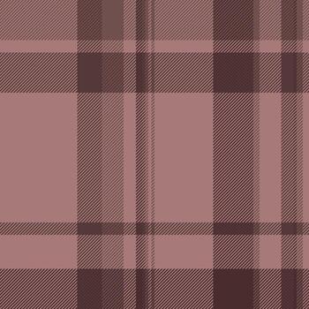 Handkerchief seamless plaid textile, print tartan texture background. Subtle pattern check fabric in pastel and red colors. vector