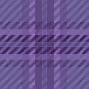 Handsome tartan background check, tablecloth pattern fabric. Site textile seamless plaid texture in indigo and violet colors. vector