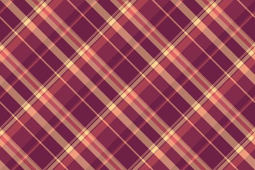 velo antecedentes textura textil, intrincado tartán modelo tartán. sofá cheque tela sin costura en rojo y rosado colores. vector