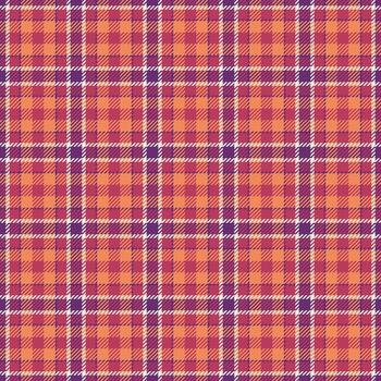 Seamless plaid pattern with intersecting lines forming classic checks. Textile design for backgrounds, fashion, decor, and crafts. Use for warm, cozy themes. vector