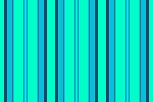 Gackaging background texture lines, greeting textile stripe. Seal fabric pattern vertical seamless in cyan and bright colors. vector