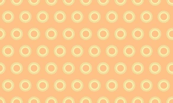 pastel melocotón antecedentes presentando un repitiendo modelo de delicado, similar al sol motivos Perfecto para marca, sitios web, o textil diseño, esta imagen evoca sentimientos de calor, optimismo, y verano. vector