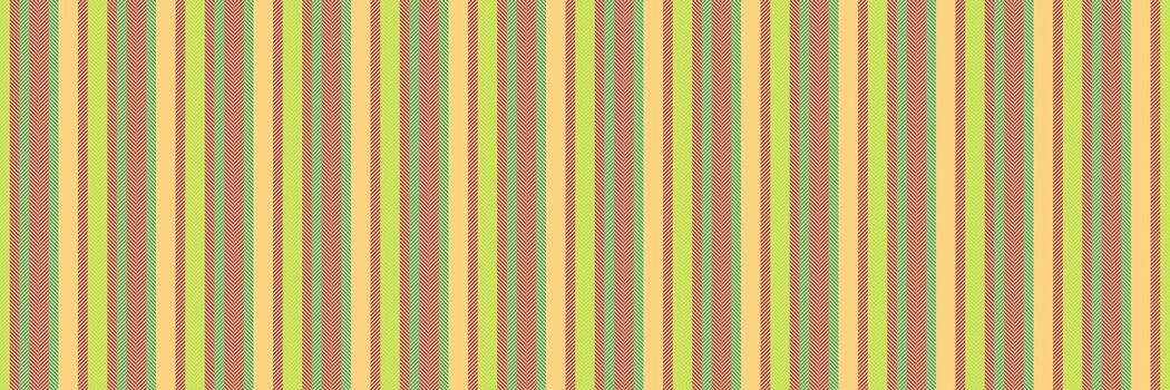 Multicoloured background lines pattern, harvest vertical texture seamless. Christmas card textile stripe fabric in amber and red colors. vector