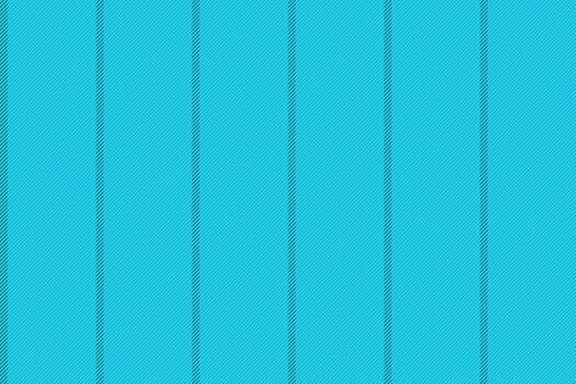Mofa textile seamless lines, skill stripe background . Totel pattern fabric vertical texture in cyan color. vector