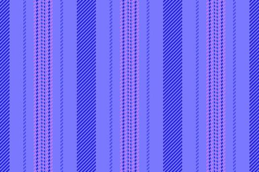 Lye background pattern , naked texture fabric vertical. Sustomize lines seamless stripe textile in indigo and violet colors. vector