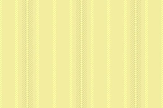 Isolation textile texture , fashionable vertical seamless background. Editable stripe lines fabric pattern in yellow color. vector