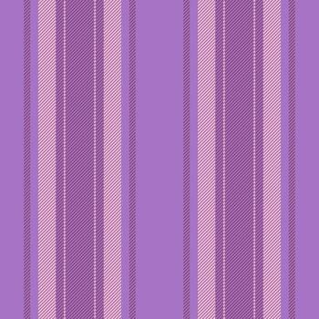 Tatch background pattern , sixties vertical seamless textile. Bockup fabric stripe lines texture in violet and pink colors. vector