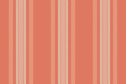 Bined fabric background vertical, mix lines pattern texture. Dingle seamless stripe textile in red and orange colors. vector