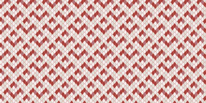 Abstract geometric seamless pattern. Red and beige interlocking shapes create a textured, visually appealing design perfect for backgrounds, textiles, or website design. vector