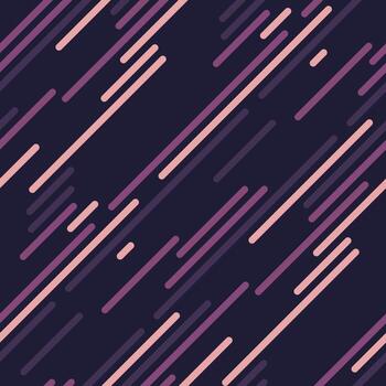 Abstract diagonal lines pattern in muted pink and purple hues on a dark background. Perfect for modern website banners, tech presentations, or stylish social media graphics. vector