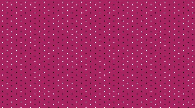 Elegant fuchsia background with a subtle, repeating polka dot pattern. Ideal for websites, presentations, or print projects needing a touch of sophisticated texture. vector