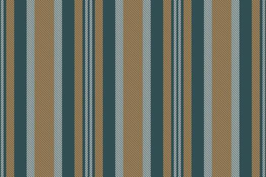 Classic stripe pattern featuring teal, tan, and white. Ideal for textile design, backgrounds, or adding a structured visual element to your projects. Versatile timeless. vector