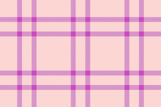 Elegant plaid pattern in soft pink orchid. Versatile textile design suitable for backgrounds, fabrics, and creative projects. Offers a charming, gentle texture. vector