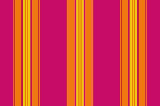 Bold, vibrant stripe pattern Features parallel orange and yellow lines against a pink backdrop. Ideal for textiles, backgrounds, and modern design projects. vector