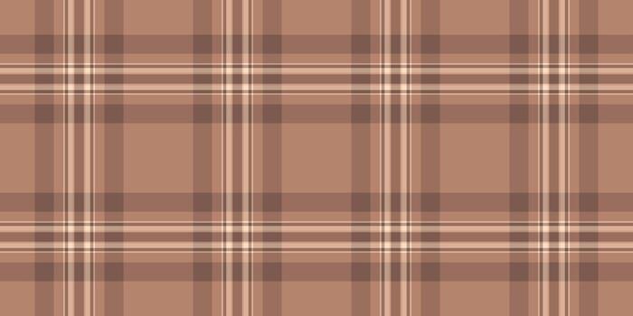 Classic plaid pattern in warm earth tones. Ideal for backgrounds, textiles, and design projects needing a touch of timeless elegance and cozy texture. vector