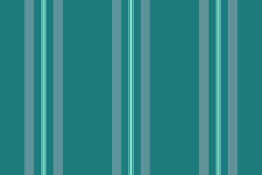 Seamless vertical stripes in various shades of teal create a modern, simple background. Useful for web design, textiles, or decorative accents. Graphic asset. vector