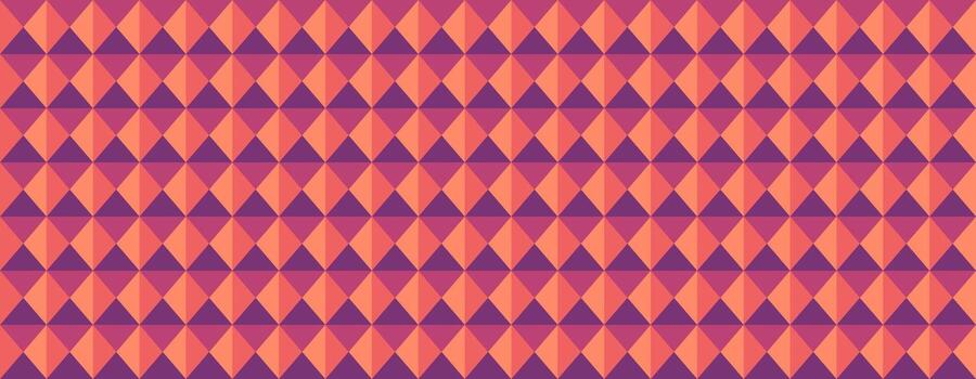 resumen geométrico modelo presentando vibrante coral y púrpura diamante formas ideal para antecedentes, sitio web diseño, textiles, o moderno gráfico proyectos vector