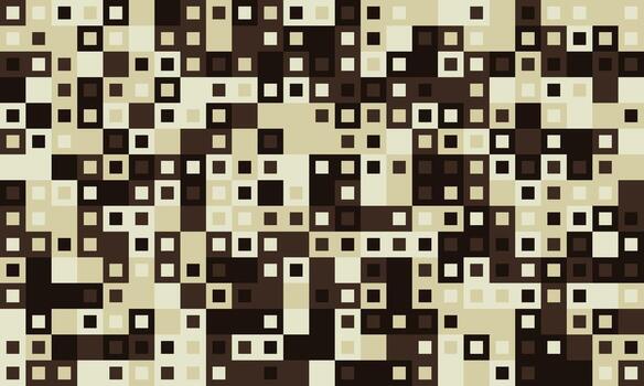 resumen geométrico modelo de cuadrícula en beige, marrón, y oscuro marrón matices un moderno, minimalista diseño Perfecto para antecedentes, textiles, o sitio web diseño. vector