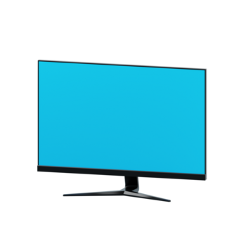 moderno widescreen computer tenere sotto controllo Schermo 3d icona png