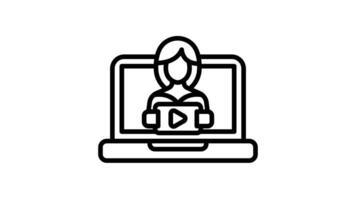 animerad leva strömning intervju prata video