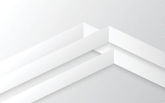 blanco mínimo resumen antecedentes con 3d en capas papel cortar formas y diagonal líneas. ilustración 10 eps. vector