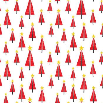 Navidad arboles modelo en blanco antecedentes vector