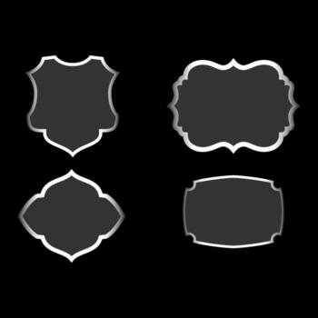 Glass Button Pack for UI Design and Web Development vector