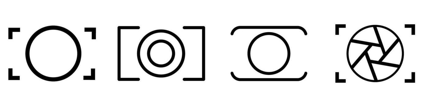 Camera icon set. Camera icon . Camera icon . Camera icon vector