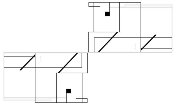 A diagram showing the different ways to use the same square vector