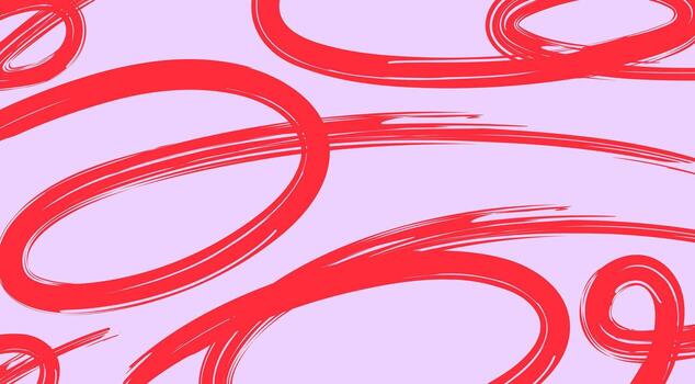 Abstract background with hand-drawn brush strokes. Textured details, red, ideal for a variety of design projects, textiles, and packaging. vector