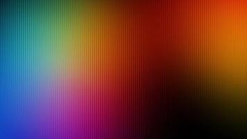 vibrerande lutning abstrakt bakgrund med vertikal räfflad textur övergång genom värma orange röd magenta video