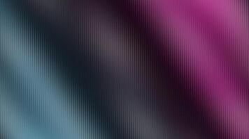 Abstract textured background with vertical ribbed lines transitioning from cool blue to vibrant video
