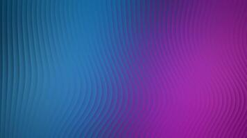 abstrakt lutning Vinka bakgrund med blå till lila övergång slät strömmande rader subtil textur digital konst video