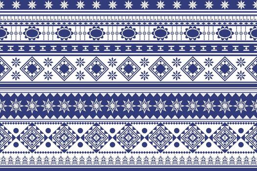 Abstract geometric Ethnic pattern seamless background vector