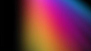 vibrerande lutning bakgrund med vertikal räfflad textur övergång från djup svart genom video