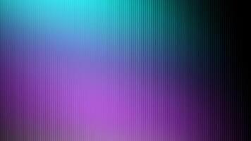 abstrakt vertikal räfflad lutning bakgrund övergång från ljus cyan och blå till djup lila och svart med video
