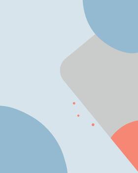 Soft Toned Geometric Abstract Background vector