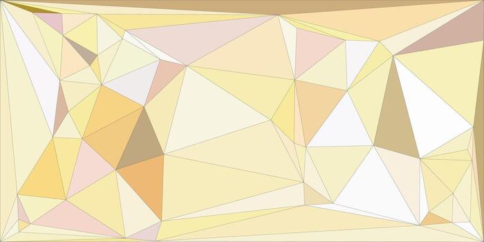 Abstract geometric background with yellow triangles modern and artistic design vector